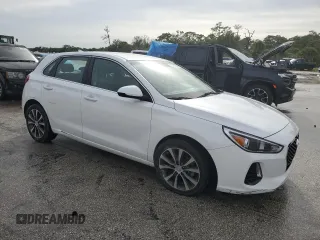 2018 Hyundai Elantra GT with VIN KMHH35LE6JU066203, listed as a Copart auction lot 73211344 with 57,361 mi miles and Salvage Title. Bid and sale history available at carsss.com. Image 4.