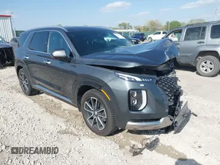2022 Hyundai Palisade Calligraphy z VIN KM8R7DHE0NU425076, wystawiony jako IAAI lot #42043417 z przebiegiem 56 947 mil mil oraz . Historia ofert i sprzedaży dostępna na DreamBid. Obrazek 1.