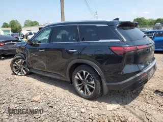 2023 Infiniti QX60 Luxe с VIN 5N1DL1FS4PC369620, выставлен на аукционе Copart как лот 59910455 с пробегом 21 157 миль миль и Списание • Salvage title. История ставок и продаж доступна на DreamBid. Изображение 2.