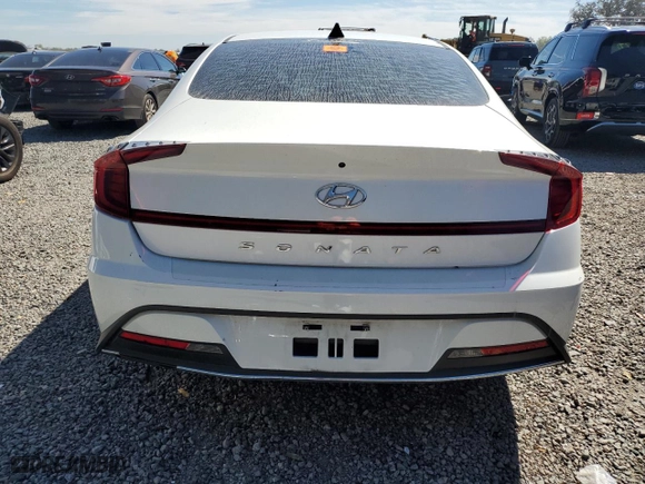 2020 Hyundai Sonata SE with VIN 5NPEG4JA4LH062363, listed as a Copart auction lot 44437125 with 0 mi miles and Salvage Title. Bid and sale history available at carsss.com. Image 6.