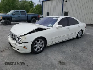 2005 Mercedes-Benz S 500 z VIN WDBNG84J15A459282, wystawiony jako Copart lot #58610135 z przebiegiem 139 775 mil mil oraz Szkoda całkowita • Salvage title. Historia ofert i sprzedaży dostępna na DreamBid. Obrazek 1.