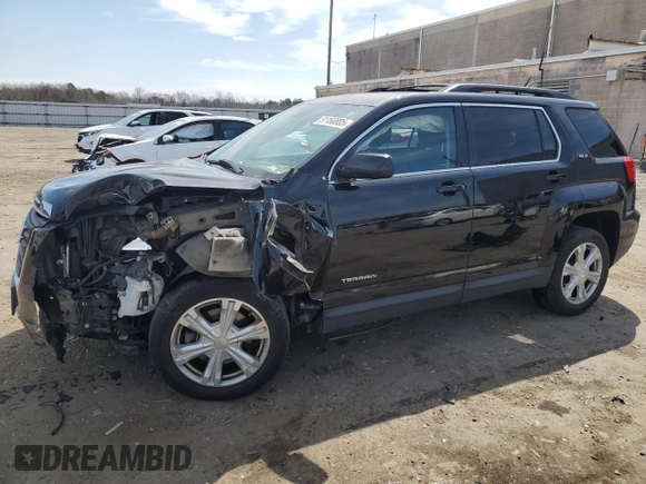 2017 GMC Terrain SLE with VIN 2GKFLTEK4H6213201, listed as a Copart auction lot 51160885 with 77,368 mi miles and Salvage Title. Bid and sale history available at carsss.com. Image 1.