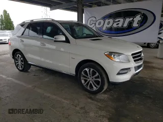 2012 Mercedes-Benz M with VIN 4JGDA5HB7CA035730, listed as a Copart auction lot 49818845 with 145,266 mi miles and Clean Title. Bid and sale history available at carsss.com. Image 4.