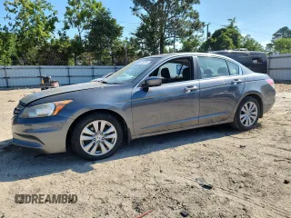 2012 Honda Accord EX with VIN 1HGCP2F7XCA148598, listed as a Copart auction lot 62765195 with 114,813 mi miles and Salvage title. Bid and sale history available at DreamBid. Image 1.