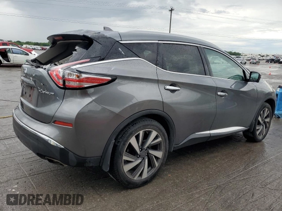 2018 Nissan Murano S z VIN 5N1AZ2MG3JN143098, wystawiony jako Copart lot #55464205 z przebiegiem 98 243 mil mil oraz Szkoda całkowita • Salvage title. Historia ofert i sprzedaży dostępna na DreamBid. Obrazek 3.