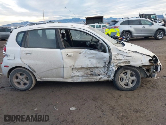 2008 Chevrolet Aveo LS with VIN KL1TD66618B260365, listed as a IAAI auction lot 41145093 with Not Provided miles and . Bid and sale history available at DreamBid. Image 12.