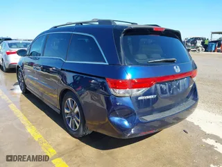 2016 Honda Odyssey Touring Elite with VIN 5FNRL5H98GB083221, listed as a IAAI auction lot 41626604 with 145,341 mi miles. Bid and sale history available at carsss.com. Image 3.