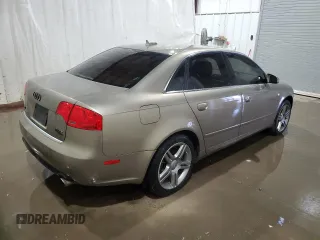 2006 Audi A4 2.0T with VIN WAUDF98E46A176649, listed as a Copart auction lot 73109264 with 0 mi miles and Salvage Title. Bid and sale history available at carsss.com. Image 3.