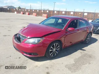 2012 Chrysler 200 Touring with VIN 1C3CCBBG7CN307980, listed as a IAAI auction lot 41866983 with 71,652 mi miles. Bid and sale history available at carsss.com. Image 2.