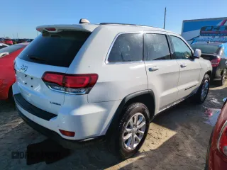 2022 Jeep Grand Cherokee WK Laredo X with VIN 1C4RJEAG6NC153176, listed as a Copart auction lot 76001824 with 0 mi miles and Non Repairable. Bid and sale history available at carsss.com. Image 3.