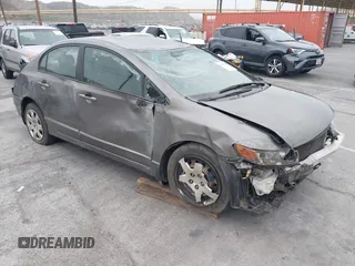 2008 Honda Civic LX z VIN 2HGFA16548H526804, wystawiony jako IAAI lot #42427532 z przebiegiem Nie podano mil oraz . Historia ofert i sprzedaży dostępna na DreamBid. Obrazek 1.