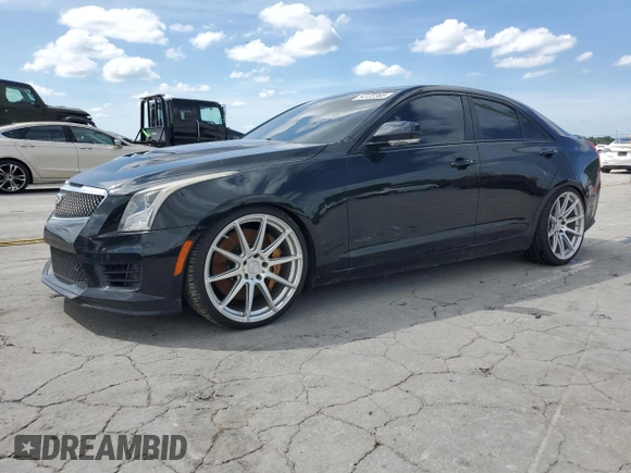 2016 Cadillac ATS-V with VIN 1G6AN5SYXG0153410, listed as a Copart auction lot 54122365 with 73,771 mi miles and Clean Title. Bid and sale history available at carsss.com. Image 1.