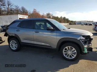 2024 Chevrolet TrailBlazer LS with VIN KL79MNSL0RB077675, listed as a Copart auction lot 78838914 with 4,347 mi miles and Salvage Title. Bid and sale history available at DreamBid. Image 4.
