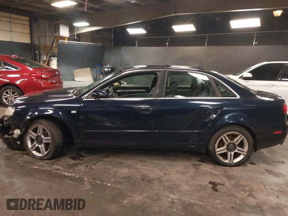 2006 Audi A4 2.0T with VIN WAUDF78E26A015544, listed as a IAAI auction lot 41573089 with 114,924 mi miles and . Bid and sale history available at DreamBid. Image 14.