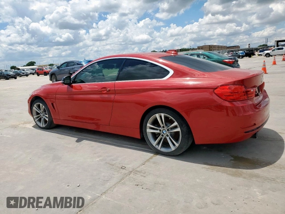 2016 BMW 4 Series 435i with VIN WBA3R1C56GK529285, listed as a Copart auction lot 55861365 with 74,441 mi miles and Salvage title. Bid and sale history available at DreamBid. Image 2.