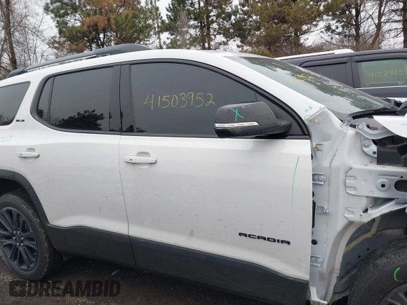 2023 GMC Acadia SLE with VIN 1GKKNKL46PZ202405, listed as a IAAI auction lot 41503952 with 21,040 mi miles and . Bid and sale history available at DreamBid. Image 14.