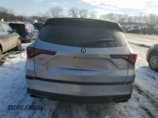 2024 Acura MDX w/A-Spec Package with VIN 5J8YE1H02RL000044, listed as a Copart auction lot 84683394 with 11,038 mi miles and Salvage Title. Bid and sale history available at carsss.com. Image 6.