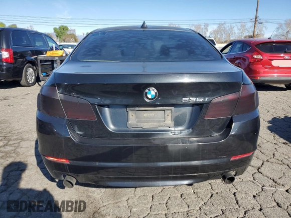2013 BMW 5 Series 535i with VIN WBAFR7C57DC818682, listed as a Copart auction lot 46553845 with 152,962 mi miles and Clean Title. Bid and sale history available at DreamBid. Image 6.