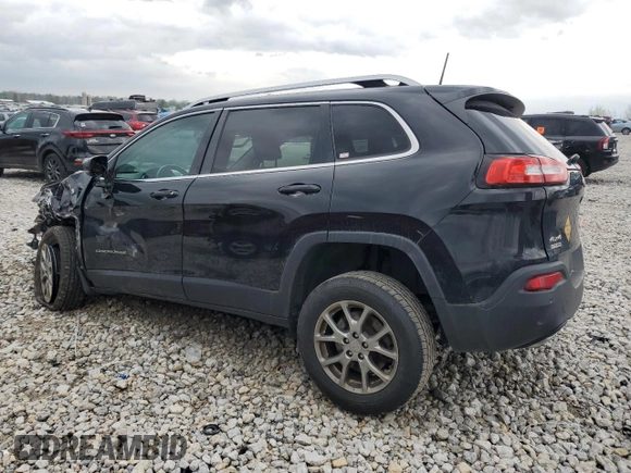 2018 Jeep Cherokee Latitude Plus with VIN 1C4PJMLX6JD618977, listed as a Copart auction lot 55198855 with 186,373 mi miles and Clean Title. Bid and sale history available at DreamBid. Image 2.