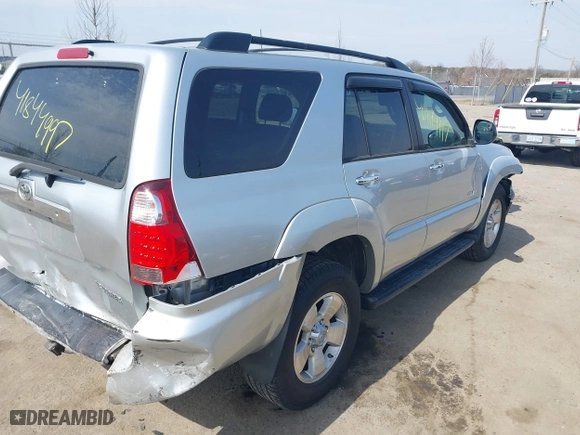 2006 Toyota 4Runner SR5 with VIN JTEBU14RX68058571, listed as a IAAI auction lot 41844997 with 159,559 mi miles. Bid and sale history available at carsss.com. Image 4.
