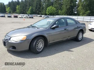 2005 Chrysler Sebring with VIN 1C3EL46X55N703195, listed as a Copart auction lot 56240255 with 111,598 mi miles and Salvage title. Bid and sale history available at DreamBid. Image 1.