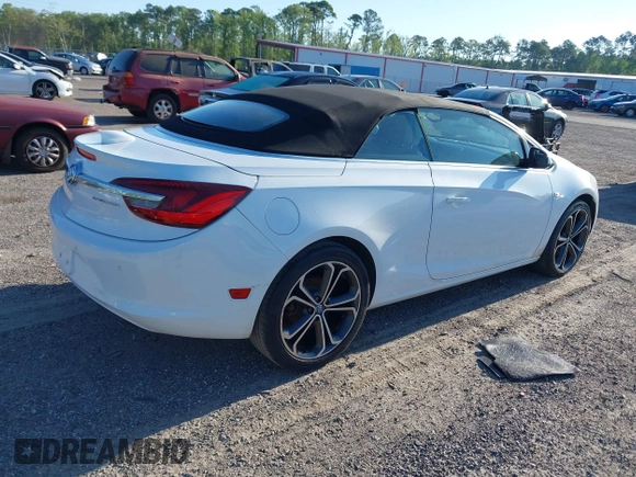 2016 Buick Cascada Premium with VIN W04WT3N58GG066069, listed as a IAAI auction lot 41642227 with 125,412 mi miles. Bid and sale history available at carsss.com. Image 4.