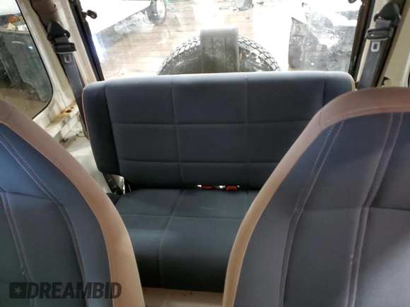 1999 Jeep Wrangler Sahara with VIN 1J4FY49S4XP428955, listed as a Copart auction lot 46001685 with 184,895 mi miles and Clean Title. Bid and sale history available at carsss.com. Image 10.