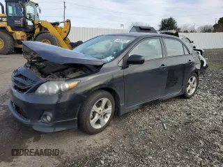 2012 Toyota Corolla L with VIN 2T1BU4EE6CC915843, listed as a Copart auction lot 46839505 with 0 mi miles and Salvage Title. Bid and sale history available at carsss.com. Image 1.