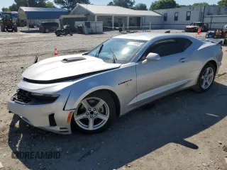 2019 Chevrolet Camaro 1LT with VIN 1G1FB1RSXK0155777, listed as a Copart auction lot 56424245 with 55,029 mi miles and Salvage title. Bid and sale history available at DreamBid. Image 1.