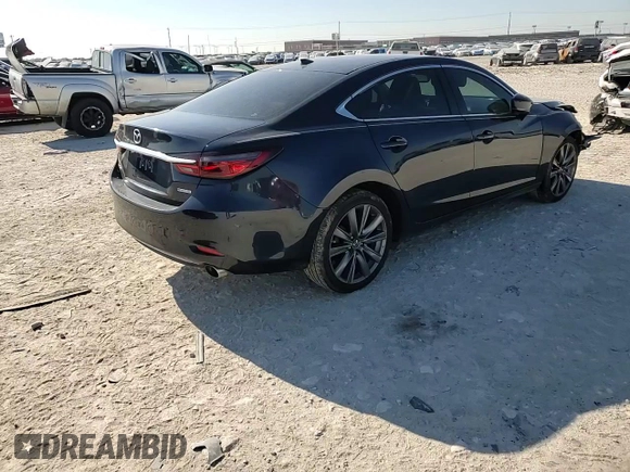 2019 Mazda 6 Grand Touring with VIN JM1GL1TY8K1503334, listed as a Copart auction lot 82921814 with 71,956 mi miles and Salvage Title. Bid and sale history available at carsss.com. Image 10.
