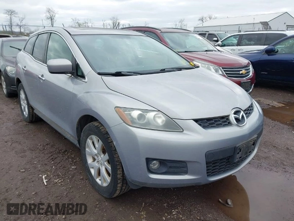2007 Mazda CX-7 Sport with VIN JM3ER293570163913, listed as a IAAI auction lot 41937632 with 162,697 mi miles. Bid and sale history available at carsss.com. Image 1.