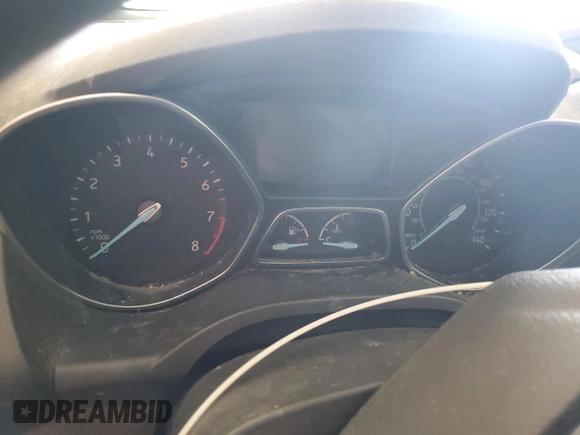 2017 Ford Escape SE with VIN 1FMCU9GD8HUD33366, listed as a Copart auction lot 54874415 with Not Provided miles and Salvage Title. Bid and sale history available at DreamBid. Image 9.