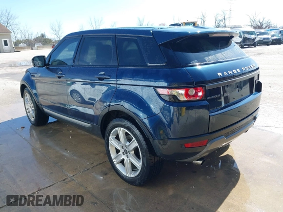2013 Land Rover Range Rover Evoque Pure with VIN SALVN2BGXDH781980, listed as a IAAI auction lot 41756751 with 131,099 mi miles. Bid and sale history available at carsss.com. Image 3.