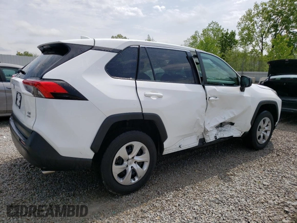 2023 Toyota RAV4 LE с VIN 2T3F1RFV8PW357060, выставлен на аукционе Copart как лот 55120095 с пробегом 43 104 миль миль и Списание • Salvage title. История ставок и продаж доступна на DreamBid. Изображение 3.