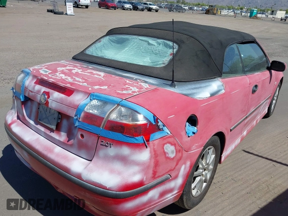 2004 Saab 9-3 Arc z VIN YS3FD75YX46006695, wystawiony jako IAAI lot #41994281 z przebiegiem 201 638 mil mil oraz . Historia ofert i sprzedaży dostępna na DreamBid. Obrazek 4.