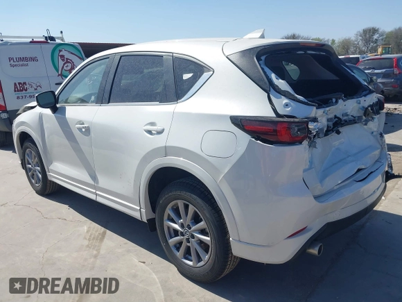 2025 Mazda CX-5 2.5 S Preferred Package with VIN JM3KFBCL0S0584158, listed as a IAAI auction lot 41759350 with 2,696 mi miles. Bid and sale history available at carsss.com. Image 3.