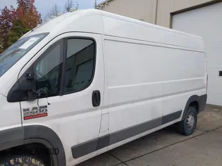 2017 Ram ProMaster Cargo with VIN 3C6TRVDG1HE526042, listed as a IAAI auction lot 41145214 with 157,653 mi miles and . Bid and sale history available at carsss.com. Image 6.