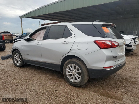 2020 Chevrolet Equinox LT with VIN 3GNAXKEV7LS590489, listed as a Copart auction lot 44391445 with 0 mi miles and Clean Title. Bid and sale history available at carsss.com. Image 2.