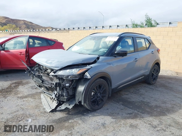 2023 Nissan Kicks SR with VIN 3N1CP5DV0PL487079, listed as a IAAI auction lot 41505381 with 36,474 mi miles and . Bid and sale history available at carsss.com. Image 18.