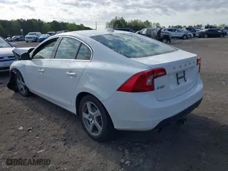 2012 Volvo S60 T5 with VIN YV1622FS6C2053118, listed as a IAAI auction lot 41934340 with 156,375 mi miles. Bid and sale history available at carsss.com. Image 3.