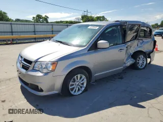 2018 Dodge Grand Caravan SXT z VIN 2C4RDGCG3JR326542, wystawiony jako Copart lot #58090445 z przebiegiem 113 001 mil mil oraz Szkoda całkowita • Salvage title. Historia ofert i sprzedaży dostępna na DreamBid. Obrazek 1.