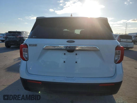 2021 Ford Explorer with VIN 1FMSK7BH9MGA56526, listed as a Copart auction lot 41666235 with 104,873 mi miles and Salvage Title. Bid and sale history available at carsss.com. Image 6.