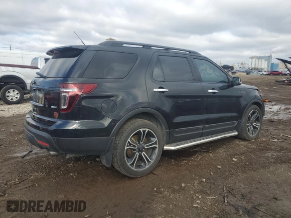 2013 Ford Explorer Sport z VIN 1FM5K8GT1DGB29341, wystawiony jako Copart lot #50054405 z przebiegiem 125 692 mil mil oraz Szkoda całkowita • Salvage title. Historia ofert i sprzedaży dostępna na DreamBid. Obrazek 3.