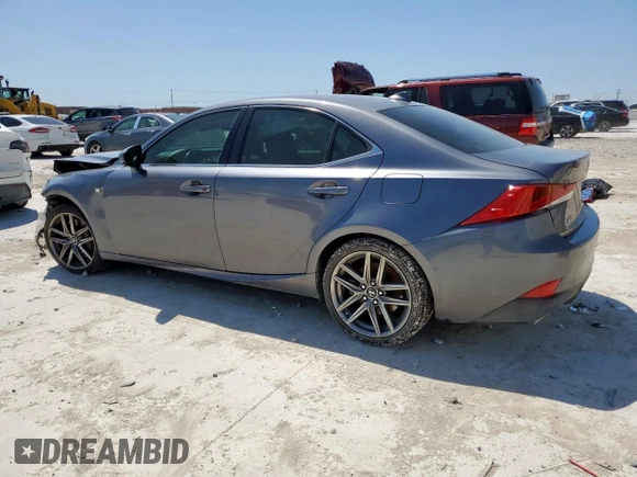 2018 Lexus IS with VIN JTHBA1D24J5063984, listed as a Copart auction lot 52530925 with 70,721 mi miles and Salvage Title. Bid and sale history available at carsss.com. Image 2.