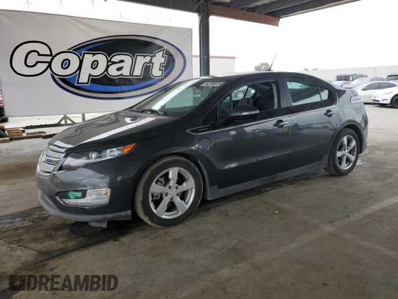 2014 Chevrolet Volt with VIN 1G1RH6E41EU153932, listed as a Copart auction lot 54265615 with 174,023 mi miles and Salvage Title. Bid and sale history available at DreamBid. Image 1.