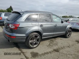 2014 Audi Q7 3.0T S line Prestige with VIN WA1DGAFE7ED010492, listed as a Copart auction lot 53492105 with 144,974 mi miles and Salvage Title. Bid and sale history available at carsss.com. Image 3.