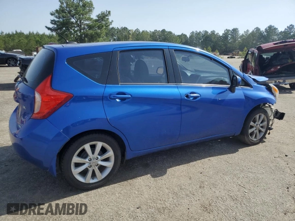 2014 Nissan Note SV with VIN 3N1CE2CP4EL354006, listed as a Copart auction lot 57035015 with Not provided miles and Salvage title. Bid and sale history available at DreamBid. Image 3.