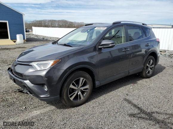 2017 Toyota RAV4 XLE with VIN JTMRFREV9HJ169552, listed as a Copart auction lot 48362205 with 115,274 mi miles and Salvage Title. Bid and sale history available at carsss.com. Image 1.