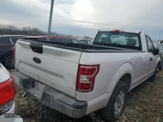 2019 Ford F-150 XL with VIN 1FTMF1C50KKC79325, listed as a Copart auction lot 84731164 with 100,643 mi miles and Salvage Title. Bid and sale history available at carsss.com. Image 3.