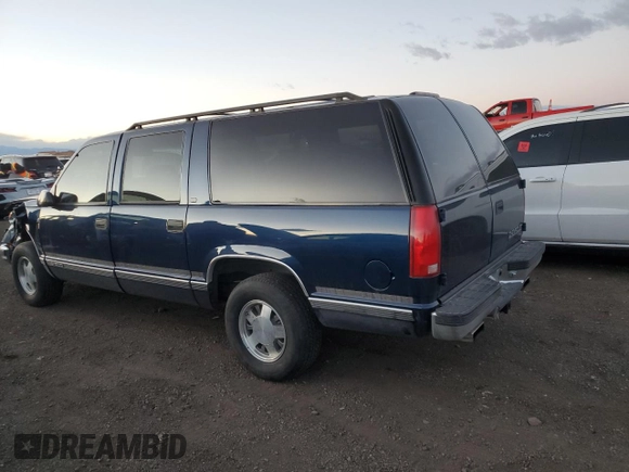 1998 Chevrolet Suburban with VIN 1GNEC16R5WJ304914, listed as a Copart auction lot 86643614 with 97,092 mi miles and Salvage Title. Bid and sale history available at carsss.com. Image 2.